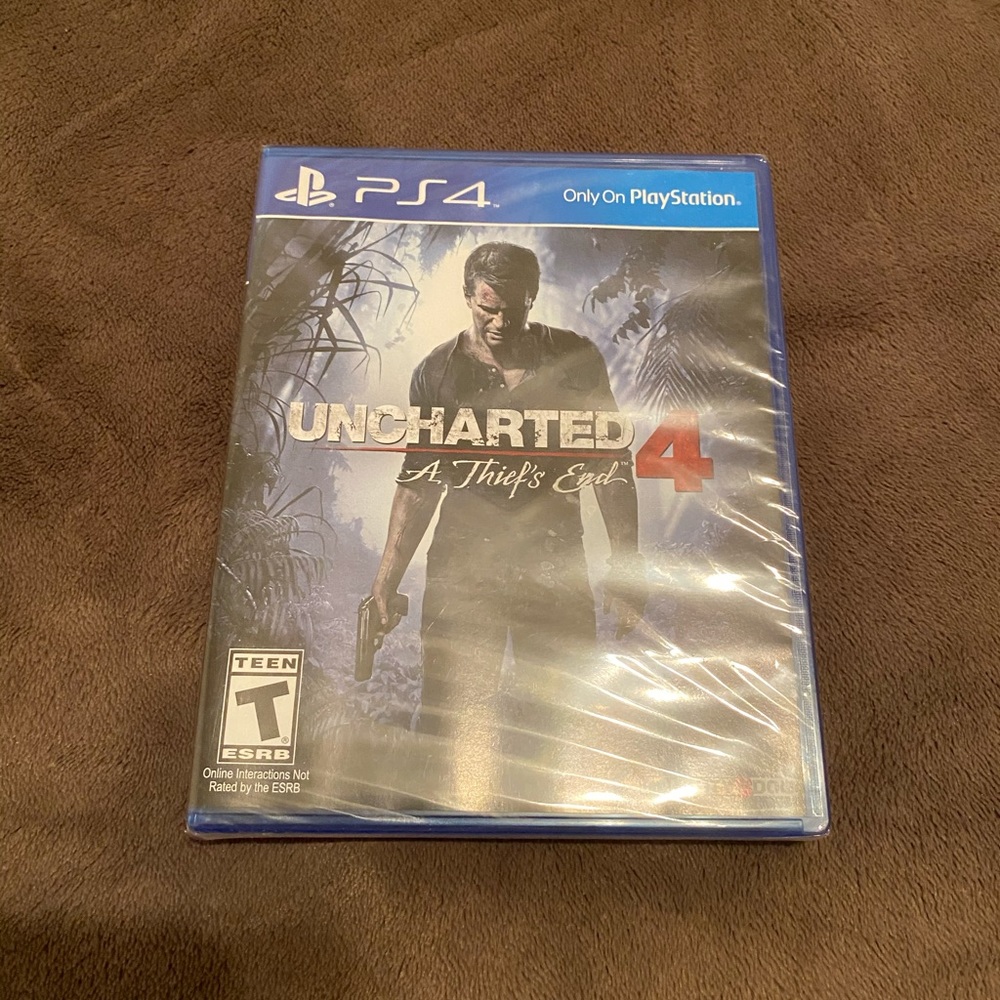 Uncharted 4 ps4 game